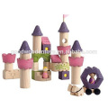 Encourages Creative 35pcs Fairy Tale Castles Theme Kids Wooden Blocks Set